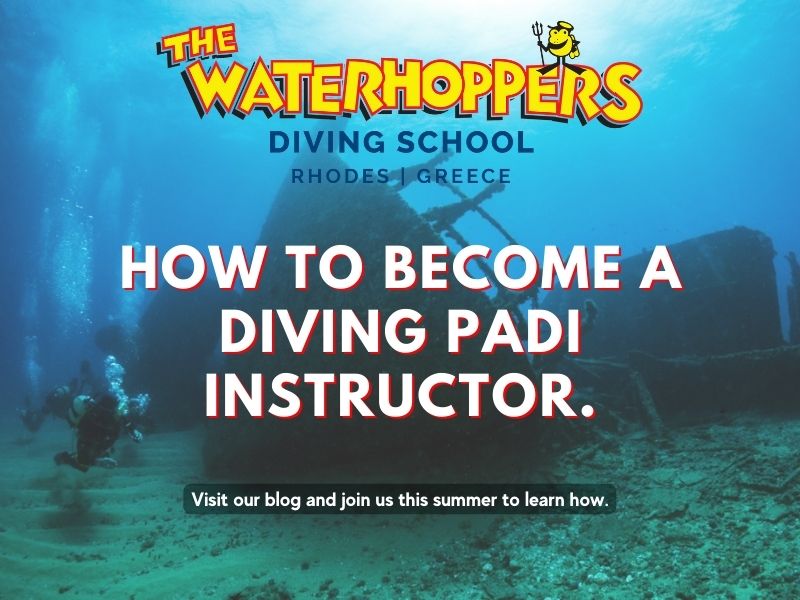 How to become a diving PADI instructor.
